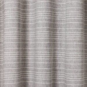 PAIR of 95" Fine Stripe Curtain Gray/Sour Cream - Hearth & Hand™ with Magnolia